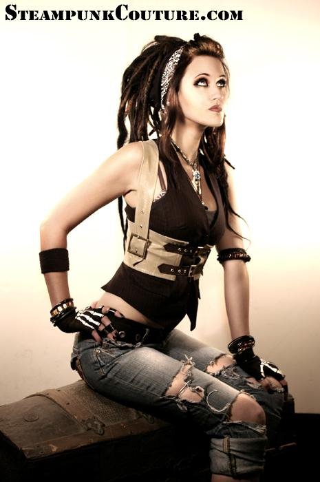 casual steampunk clothing